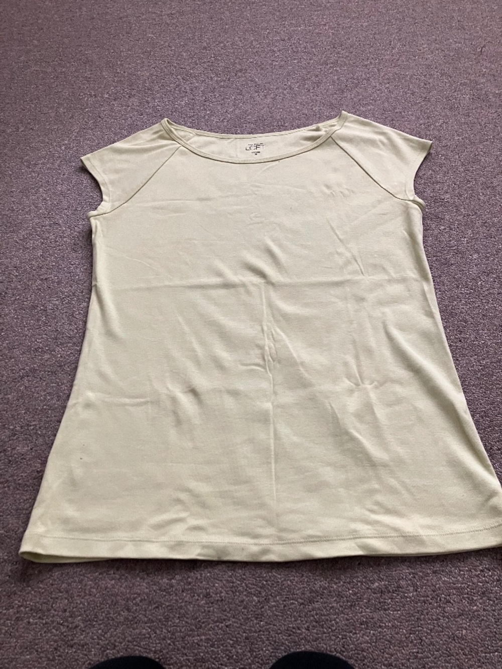 Women’s Ann Taylor Loft Cap-Sleeve T-Shirt Size XL
